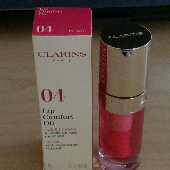 ✨Pitaya✨Clarins Paris New In Box Light Lip Comfort Oil - Picture 6 of 6